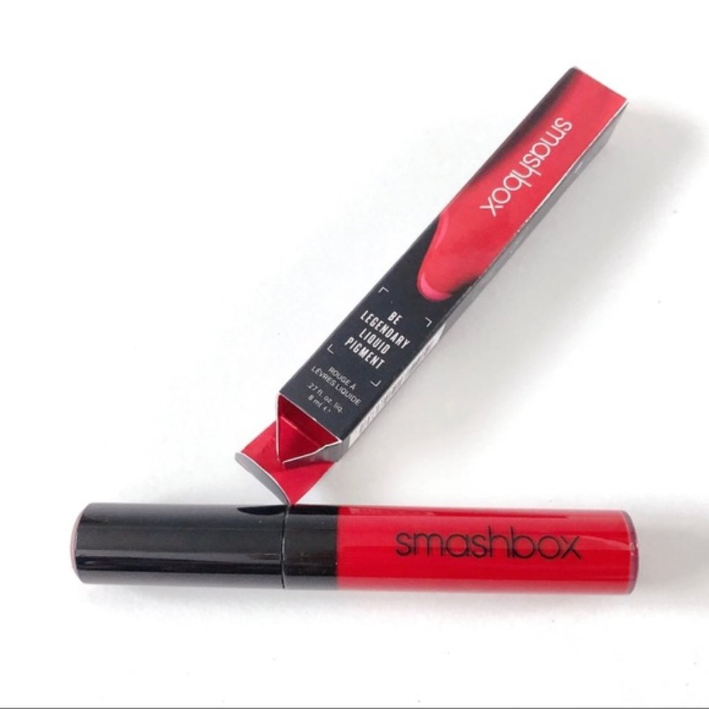 SMASHSBOX Be Legendary Liquid pigment Bad Apple NEW lipstick discontinued - Picture 5 of 11